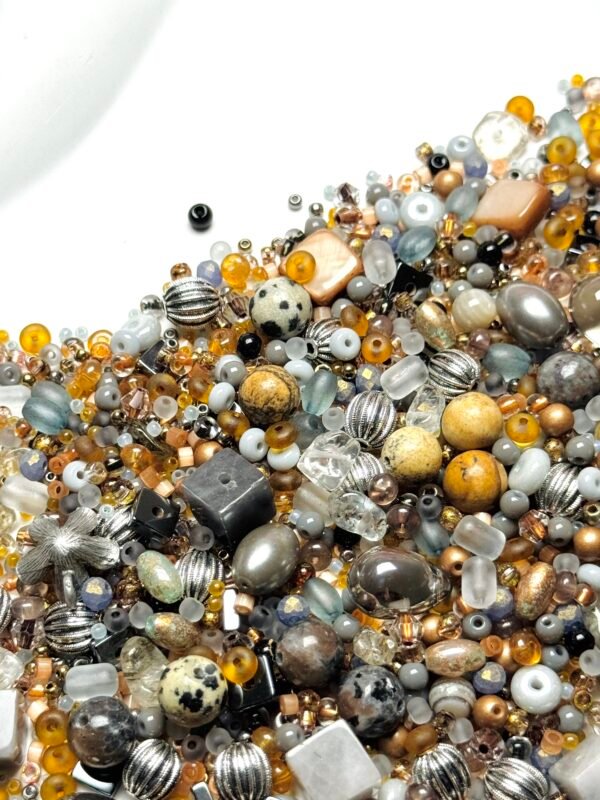 【Mixed beads】C964 - Smoky Amber