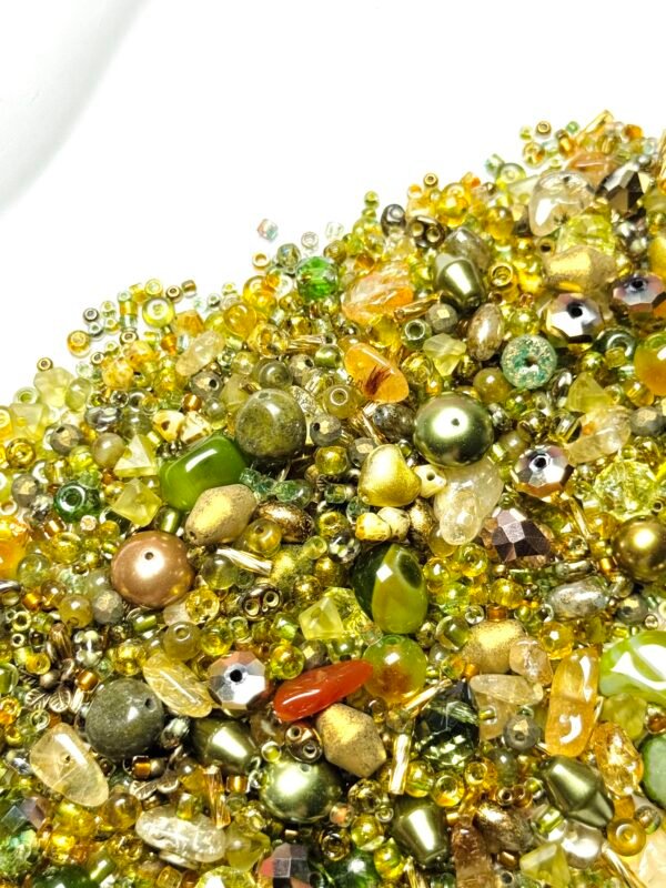 【Mixed beads】C999 - Olive Sparkle