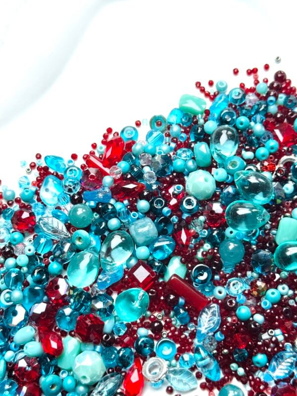 【Mixed beads】C184 - Turquoise Heart