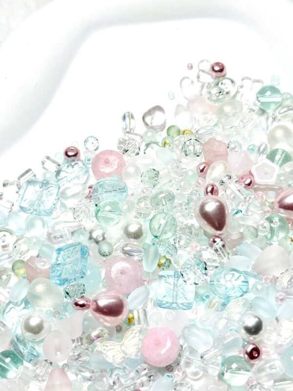 【Mixed beads】C196 - Seafoam Pink