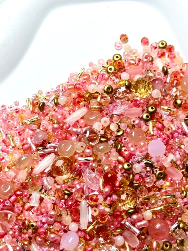 【Mixed beads】C225 - Gilded Blossom