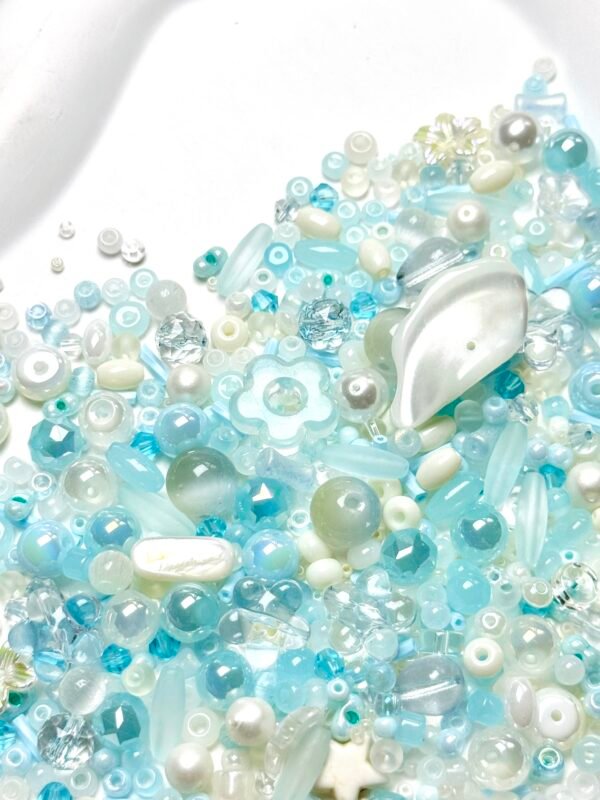 【Mixed beads】C323 - Seafoam Swirl
