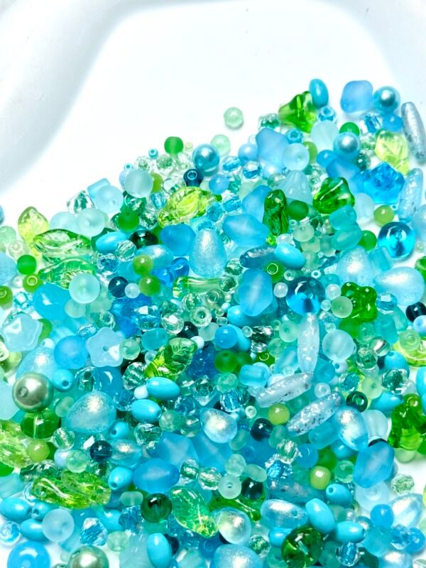 【Mixed beads】C338 - Teal Fusion
