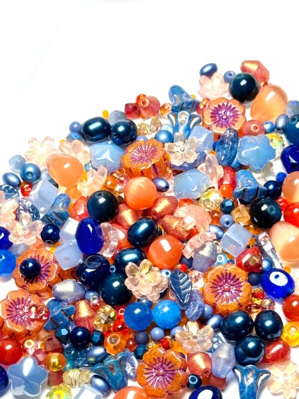 【Mixed beads】C376 - Blue Flame