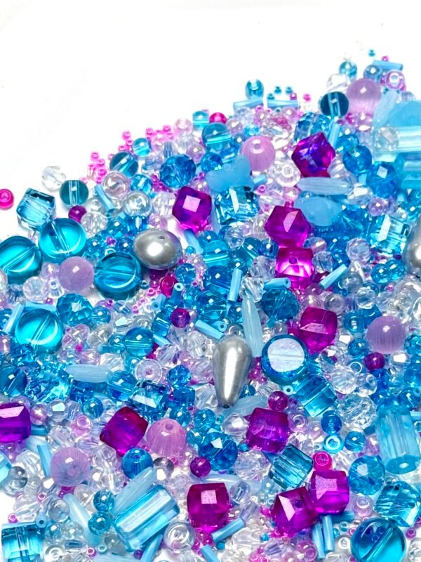 【Mixed beads】C438 - Blue Raspberry