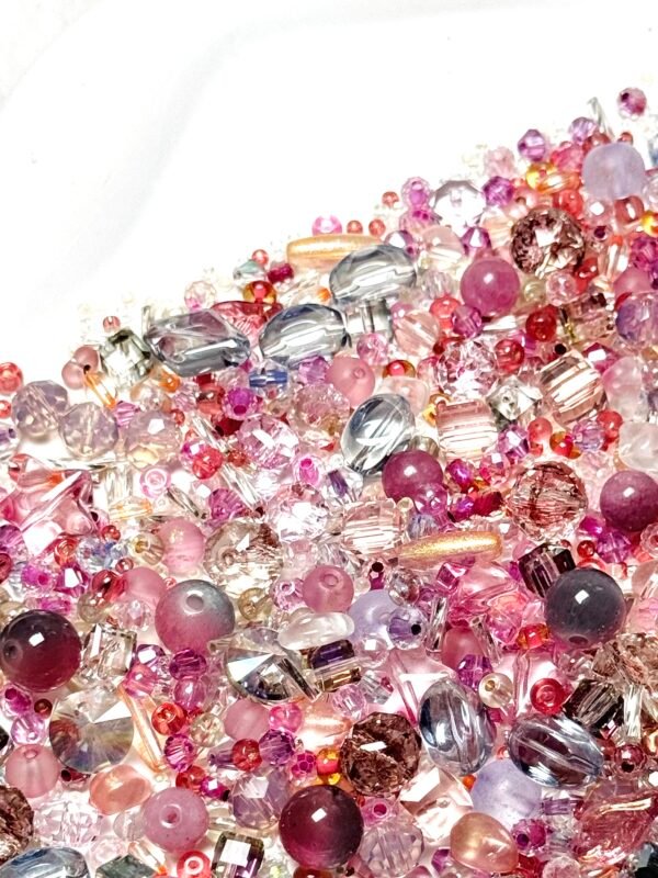 【Mixed beads】C471 - Pink Nebula
