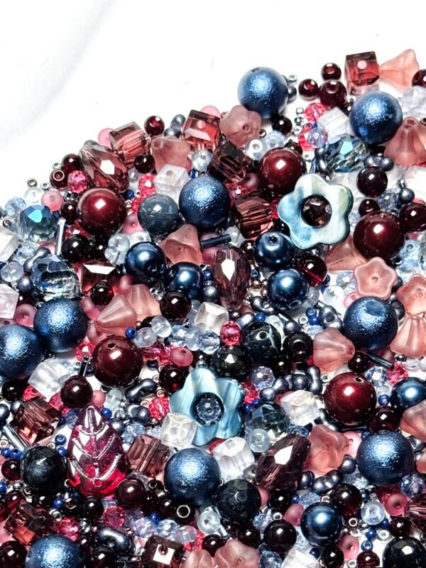 【Mixed beads】C495 - Dark Berry