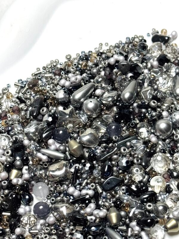 【Mixed beads】C508 - Metallic Noir