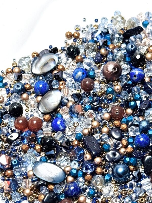 【Mixed beads】C518 - Blue Earth