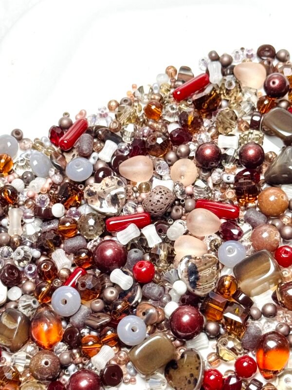 【Mixed beads】C597 - Rustic Ruby