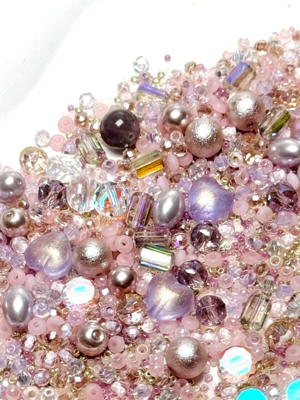【Mixed beads】C626 - Pink Spark