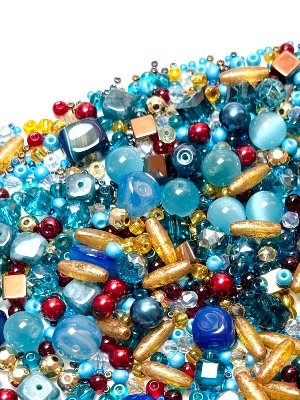 【Mixed beads】C692 - Antique Blue