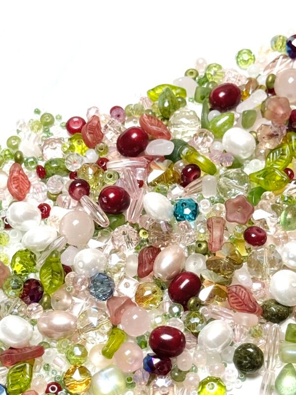 【Mixed beads】C530 - Rose Leaf