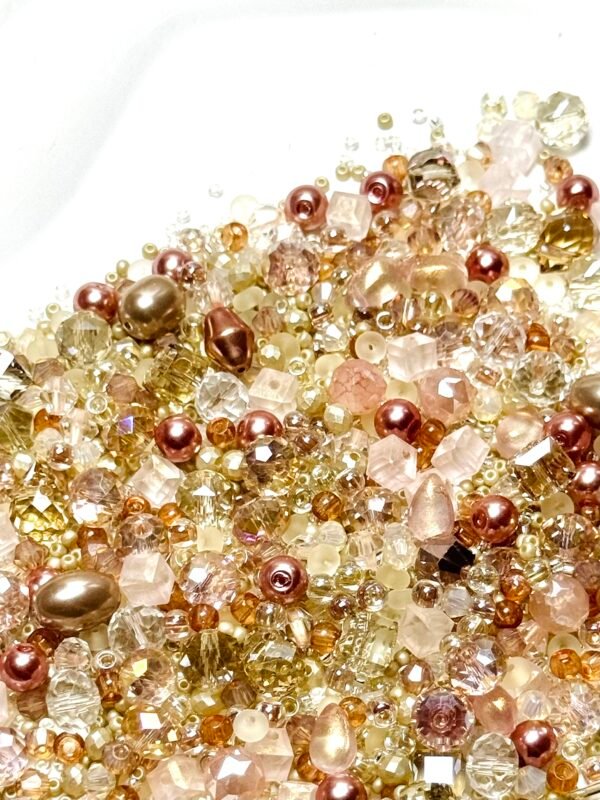 【Mixed beads】C546 - Vanilla Champagne