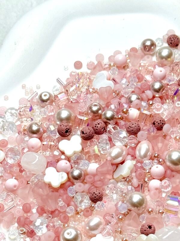 【Mixed beads】C563 - Milky Pink