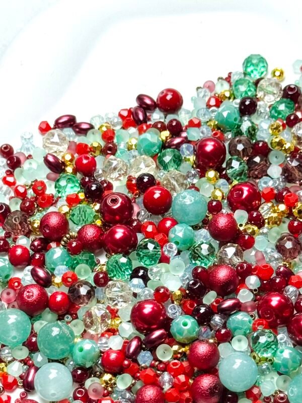 【Mixed beads】C564 - Red Emerald