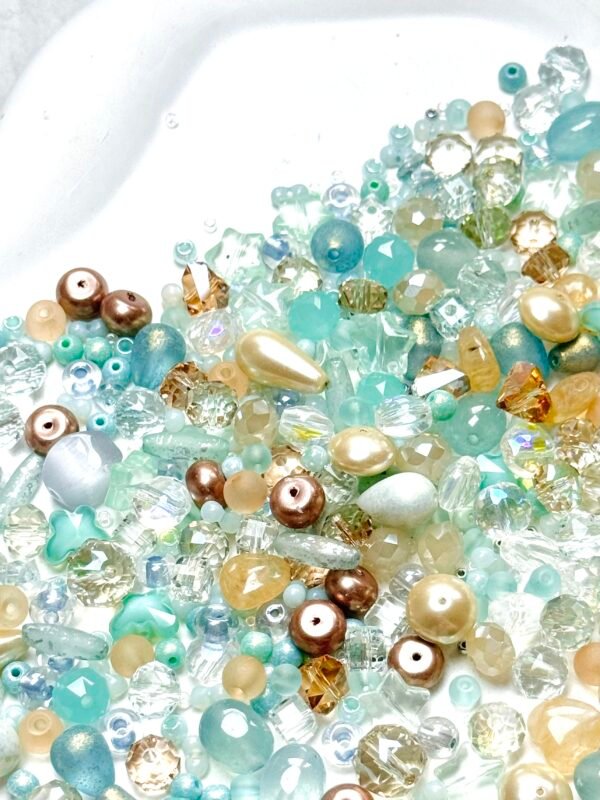 【Mixed beads】C588 - Aqua Honey