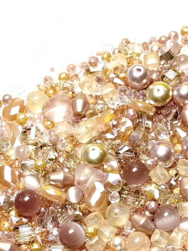 【Mixed beads】C709 - Peach Glow