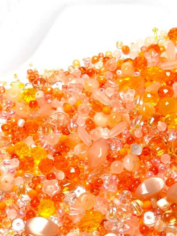 【Mixed beads】C720 - Orange Soda