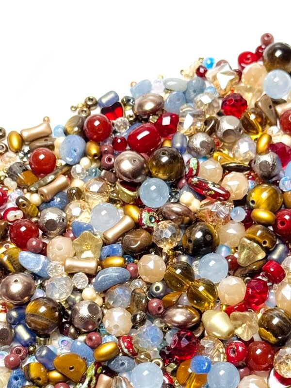 【Mixed beads】C719 - Garnet Sky