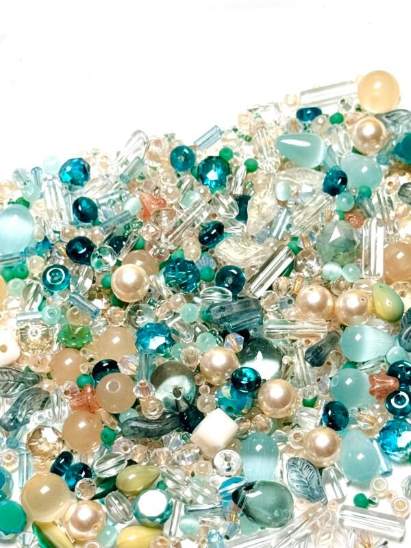 【Mixed beads】C735 - Aqua Cream
