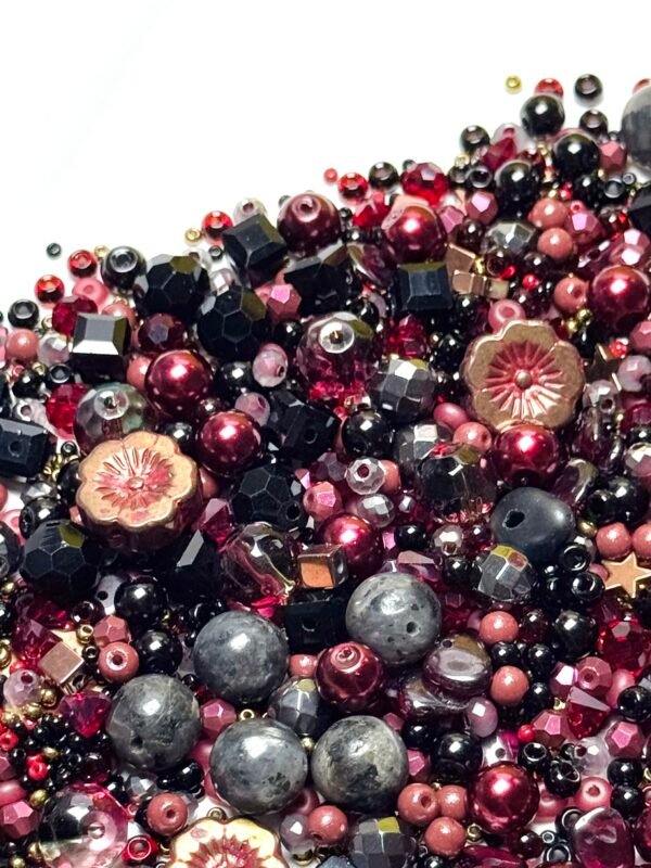 【Mixed beads】C743 - Wine Noir