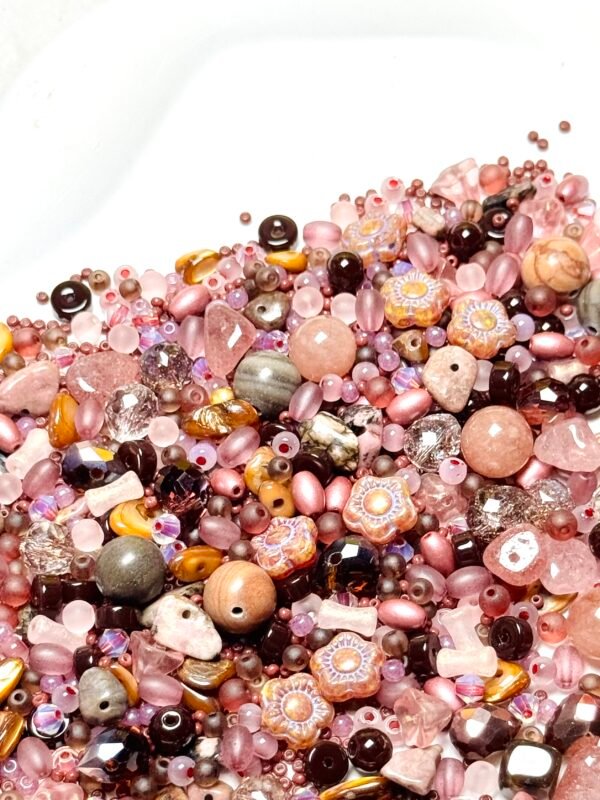 【Mixed beads】C757 - Pink Velvet