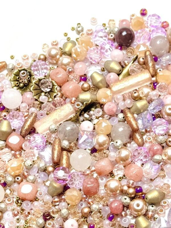 【Mixed beads】C853 - Peach Violet