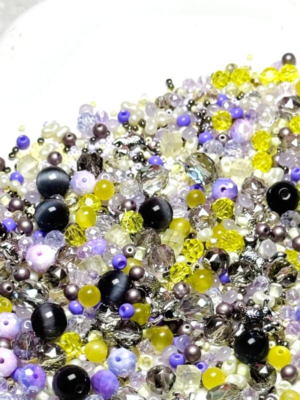 【Mixed beads】A04 - Lemon Lilac