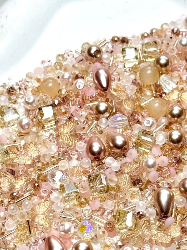 【Mixed beads】A08 - Champagne Dust