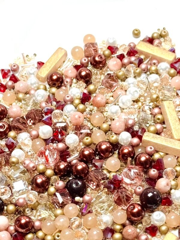 【Mixed beads】A22 - Shell Rouge