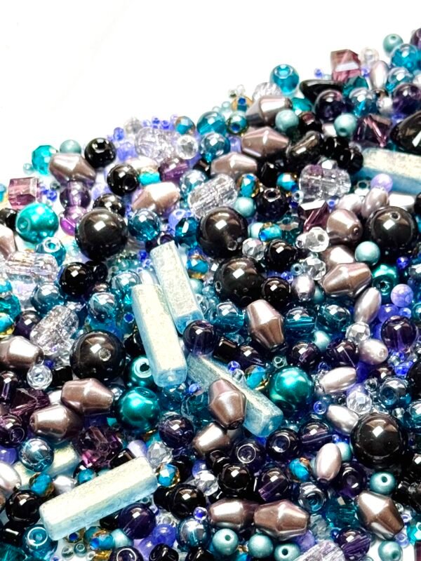 【Mixed beads】A34 - Black Wave