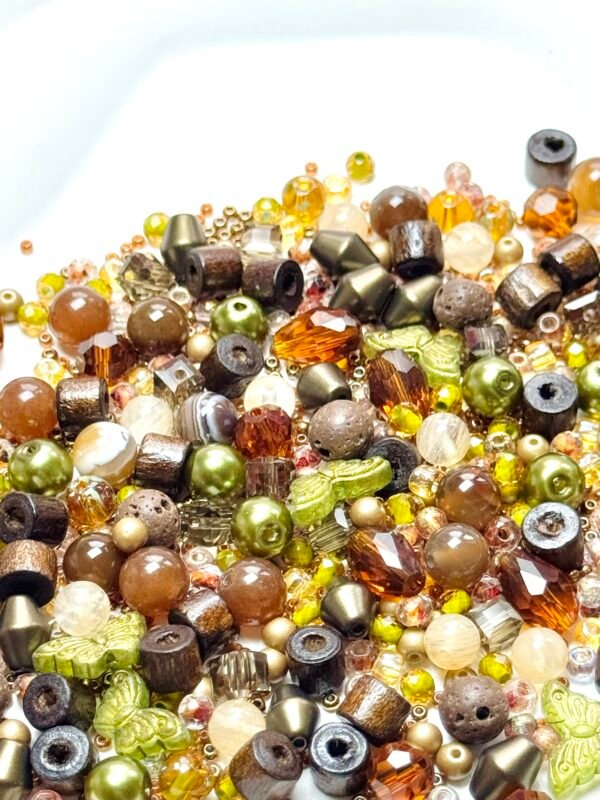 【Mixed beads】A62 - Olive Spice