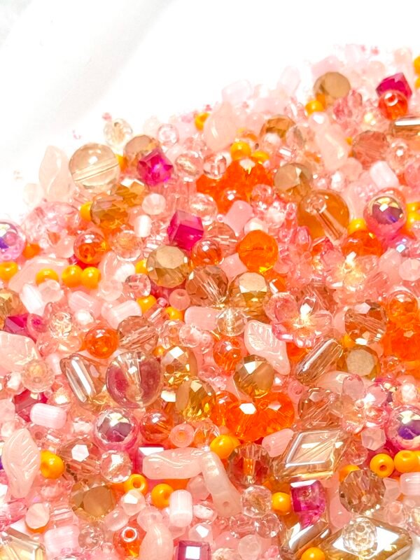 【Mixed beads】A72 - Apricot Pink