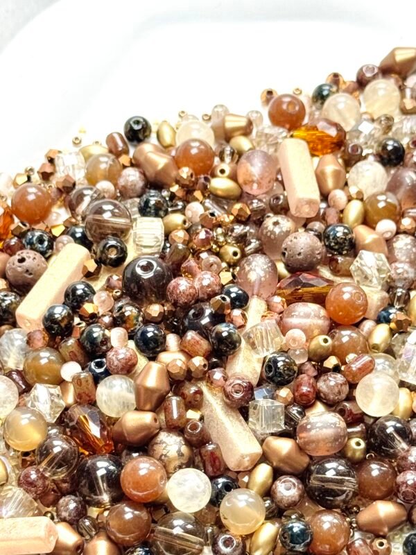 【Mixed beads】A93 - Vintage Ember