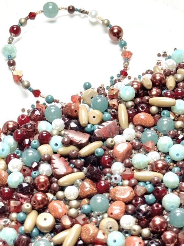 【Mixed beads】A127 - Rust Sage