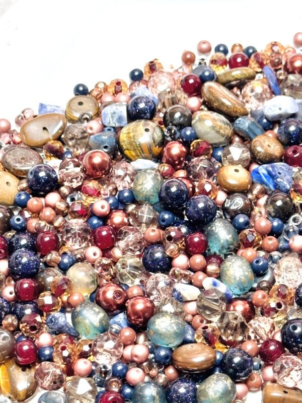 【Mixed beads】A129 - Indigo Clay