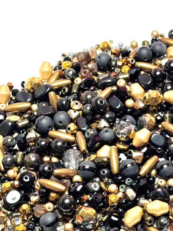 【Mixed beads】A130 - Gilded Noir