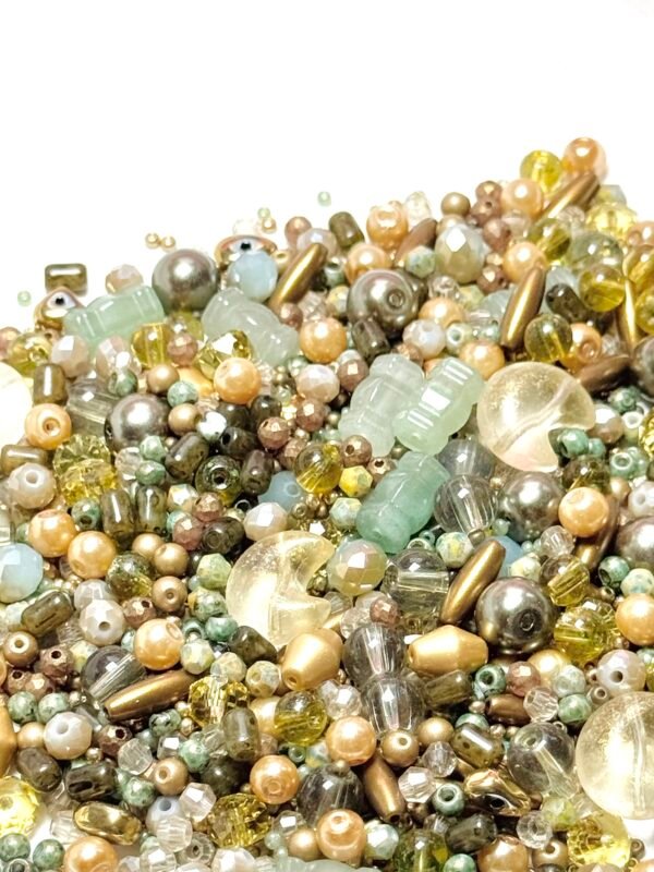 【Mixed beads】A136 - Olive Haze